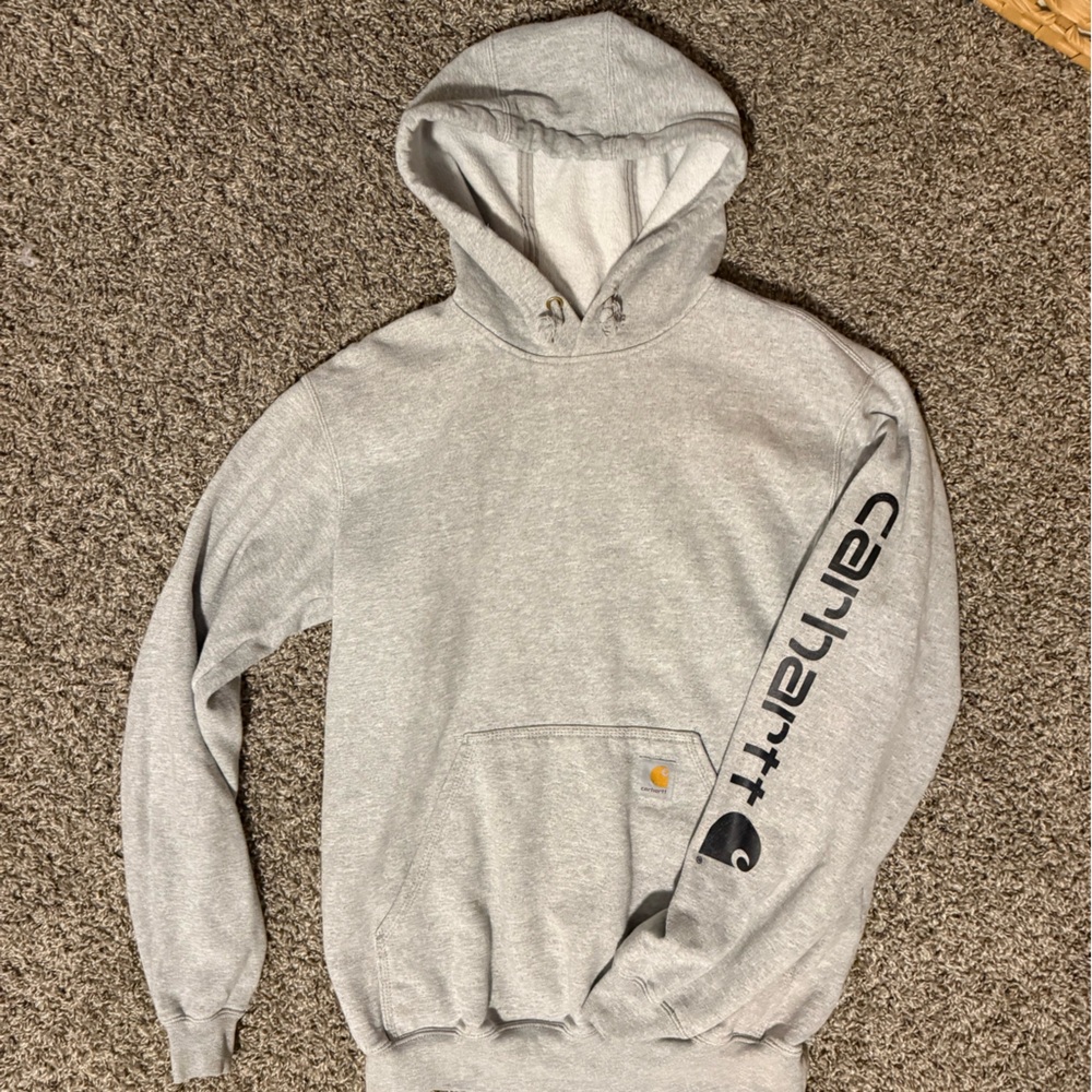 Carhartt Gray Hoodie